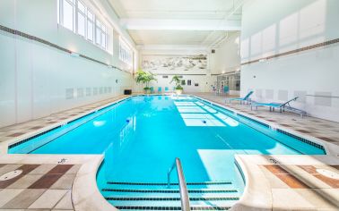 Pool at MAA National Landing luxury apartment homes in Washington, DC