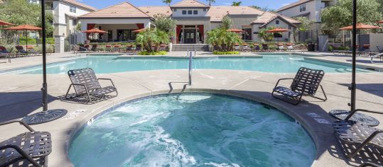 Hot Tub  at Edge at Lyons Gate luxury apartment homes in Phoenix, AZ