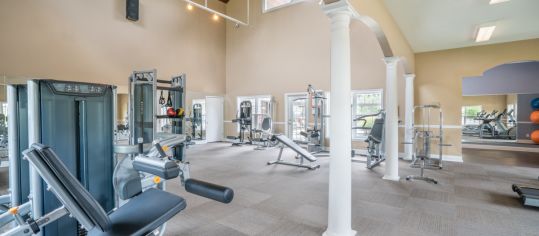 Fitness Center 1 at Hamilton Pointe luxury apartment homes in Chattanooga, TN