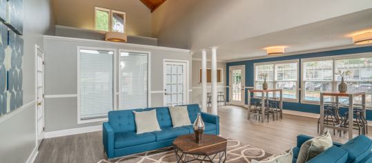 Clubhouse 1 at Hamilton Pointe luxury apartment homes in Chattanooga, TN