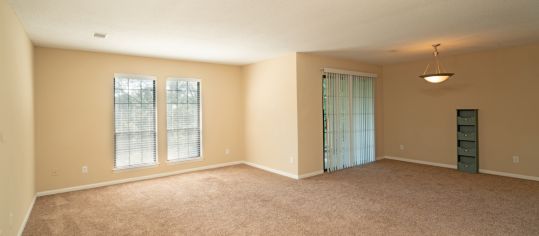 living room at Windridge luxury apartment homes in Chattanooga, TN