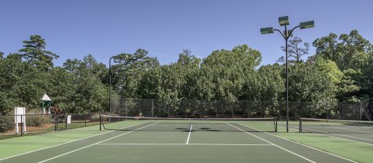 Tennis Courts at Colonial Grand at Riverchase Trails luxury apartment homes in Birmingham, AL