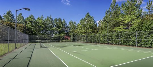 Tennis Court at Colonial Grand at Madison luxury apartments homes in Huntsville, AL 
