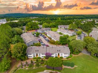 Aerial Property Shot at The Paddock Club Huntsville in Huntsville, AL