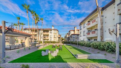 Game Court at MAA Camelback luxury apartment homes in Scottsdale, AZ