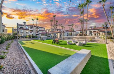 Game Court at MAA Camelback luxury apartment homes in Scottsdale, AZ