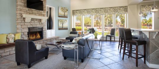 Clubhouse at MAA City Gate luxury apartment homes in Phoenix, AZ