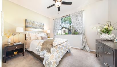 Bedroom at Talus Ranch luxury apartment homes in Phoenix, AZ