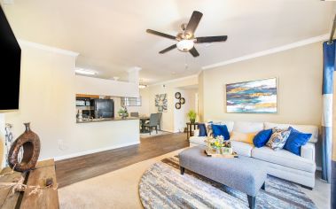 Living area at Talus Ranch luxury apartment homes in Phoenix, AZ