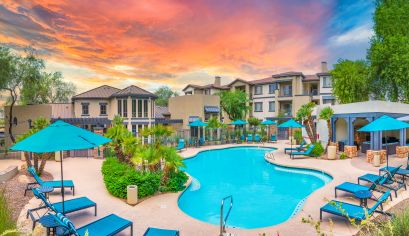 Pool at Talus Ranch luxury apartment homes in Phoenix, AZ