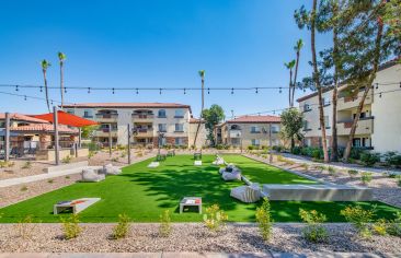 Game court at MAA Old Town Scottsdale luxury apartment homes in Scottsdale, AZ