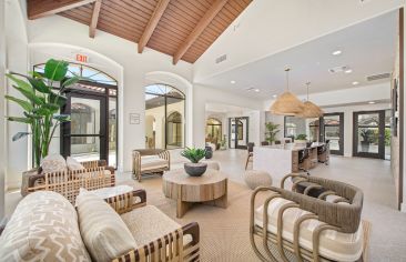 Lounge at MAA Old Towns Scottsdale luxury apartment homes in Scottsdale, AZ