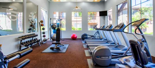 Fitness Center at Sky View Ranch luxury apartment homes in Phoenix, AZ