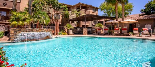 Pool at Sky View Ranch luxury apartment homes in Phoenix, AZ