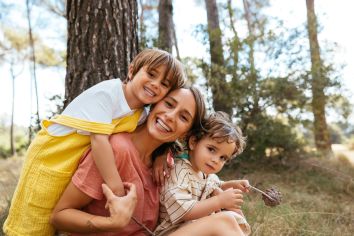 Family stock photo at MAA Milepost 35 in Denver, CO