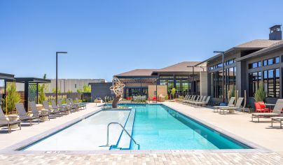 Pool at MAA Milepost 35 luxury apartment homes in Denver, CO