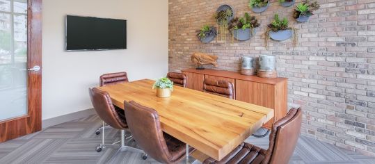 Conference Room at Post River North luxury apartment homes in Denver, CO