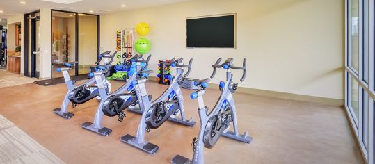 Fitness Center at Post River North luxury apartment homes in Denver, CO