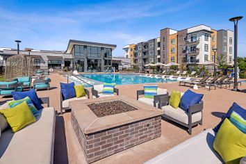 Pool at MAA Westglenn luxury apartment homes in Westminster, CO