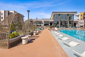 Pool at MAA Westglenn luxury apartment homes in Westminster, CO