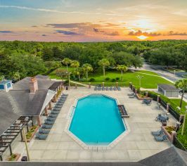 Aerial Pool View at TPC Gainesville in Gainesville, FL