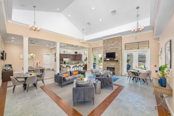 Clubhouse at MAA Magnolia Parke luxury apartment homes in Gainesville, FL