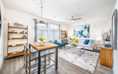 Living room at 220 Riverside luxury apartment homes in Jacksonville, FL