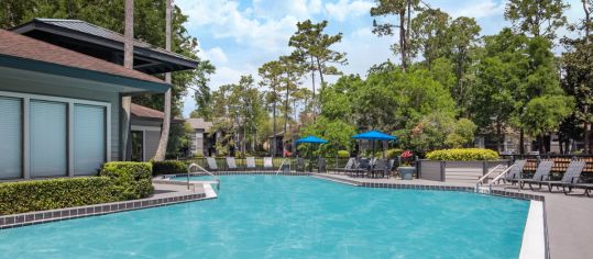 Pool at Cooper's Hawk luxury apartment homes in Jacksonville, FL