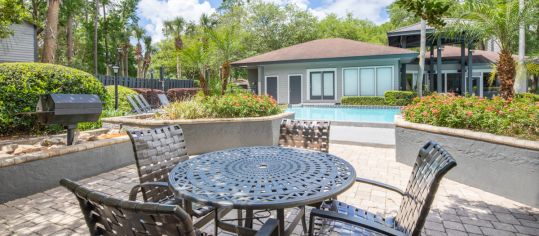 Grill Area at Cooper's Hawk luxury apartment homes in Jacksonville, FL