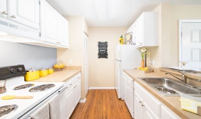 Kitchen 3 at Hunters Ridge at Deerwood luxury apartment homes in Jacksonville, FL