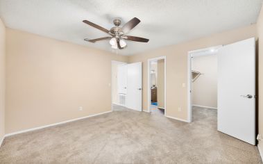 Model Bedroom at Lakeside Apartments in Jacksonville, FL