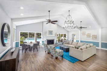 Leasing interior at MAA Belmont luxury apartment homes in Jacksonville, FL