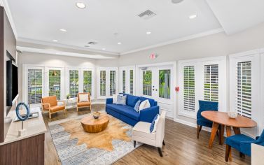 Lounge at MAA Deerwood luxury apartment homes in Jacksonville, FL