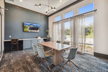 Conference room at MAA Boggy Creek luxury apartment homes in Orlando, FL