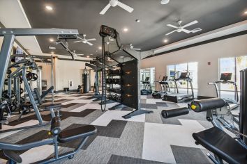 Fitness center at MAA Boggy Creek luxury apartment homes in Orlando, FL