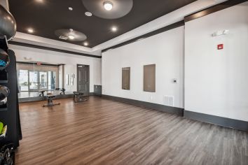 Yoga studio at MAA Boggy Creek luxury apartment homes in Orlando, FL