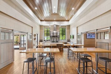 Clubhouse at MAA Crosswater luxury apartment homes in Tampa, FL