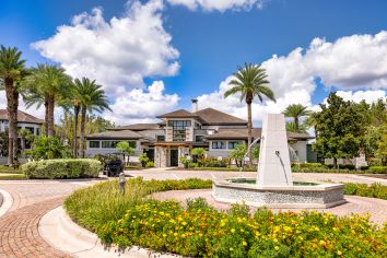 Leasing exterior at MAA Crosswater luxury apartment homes in Tampa, FL
