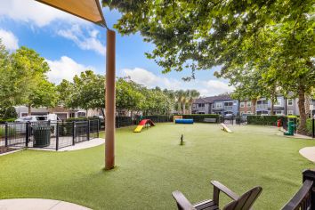 Dog park at MAA Lake Mary luxury apartment homes in Lake Mary, FL