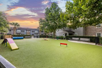 Dog park at MAA Lake Mary luxury apartment homes in Lake Mary, FL