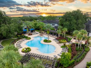 Pool at MAA Lake Mary luxury apartment homes in Lake Mary, FL