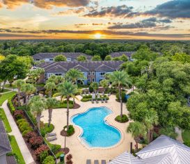 Pool at MAA Lake Mary luxury apartment homes in Lake Mary, FL