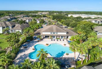 Pool at MAA Lake Nona luxury apartment homes in Orlando, FL