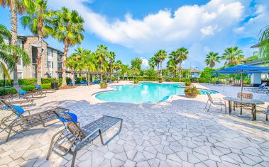 Pool at MAA Lake Nona luxury apartment homes in Orlando, FL