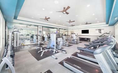 Fitness center at MAA Randal Lakes luxury apartment homes in Orlando, FL