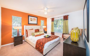 Bedroom at MAA Town Park luxury apartment homes in Lake Mary, FL