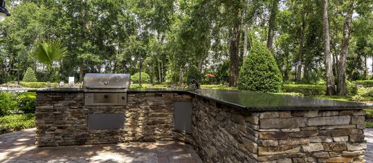 Grill at MAA Town Park luxury apartment homes in Lake Mary, FL