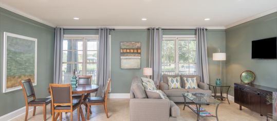 Club House Sitting Area at MAA Southwood luxury apartment homes in Tallahassee, FL