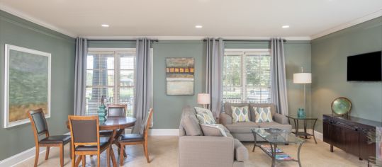 Club House Sitting Area at Verandas at Southwood luxury apartment homes in Tallahassee, FL