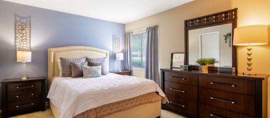 Bedroom 2 at Belmere luxury apartment homes in Tampa, FL